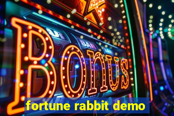 fortune rabbit demo